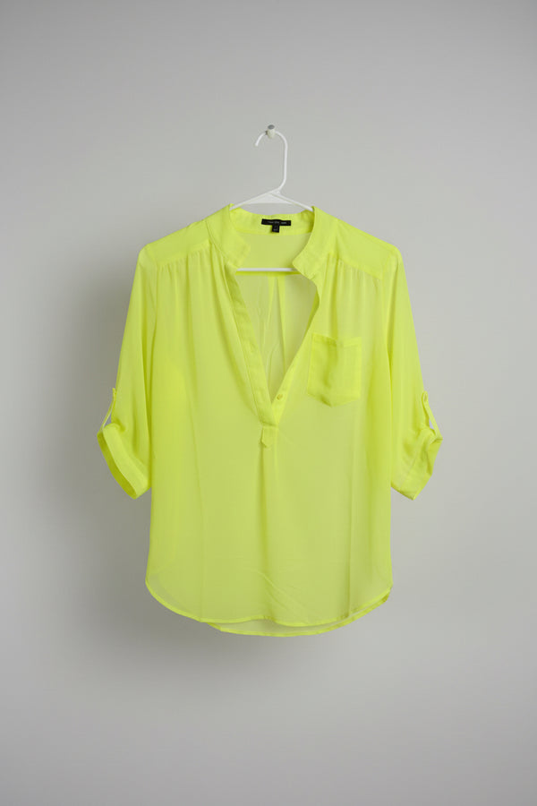 Neon Sheer Shirt