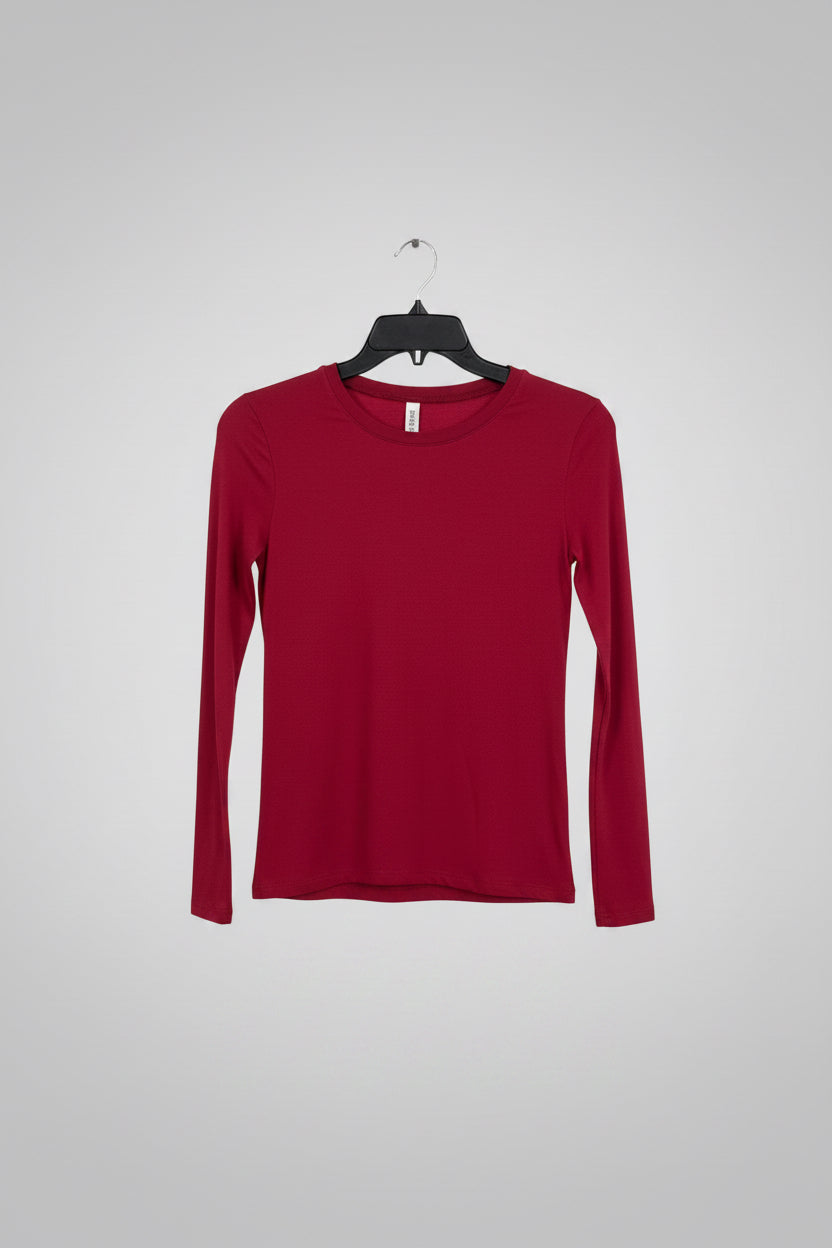 Red Long sleeve top